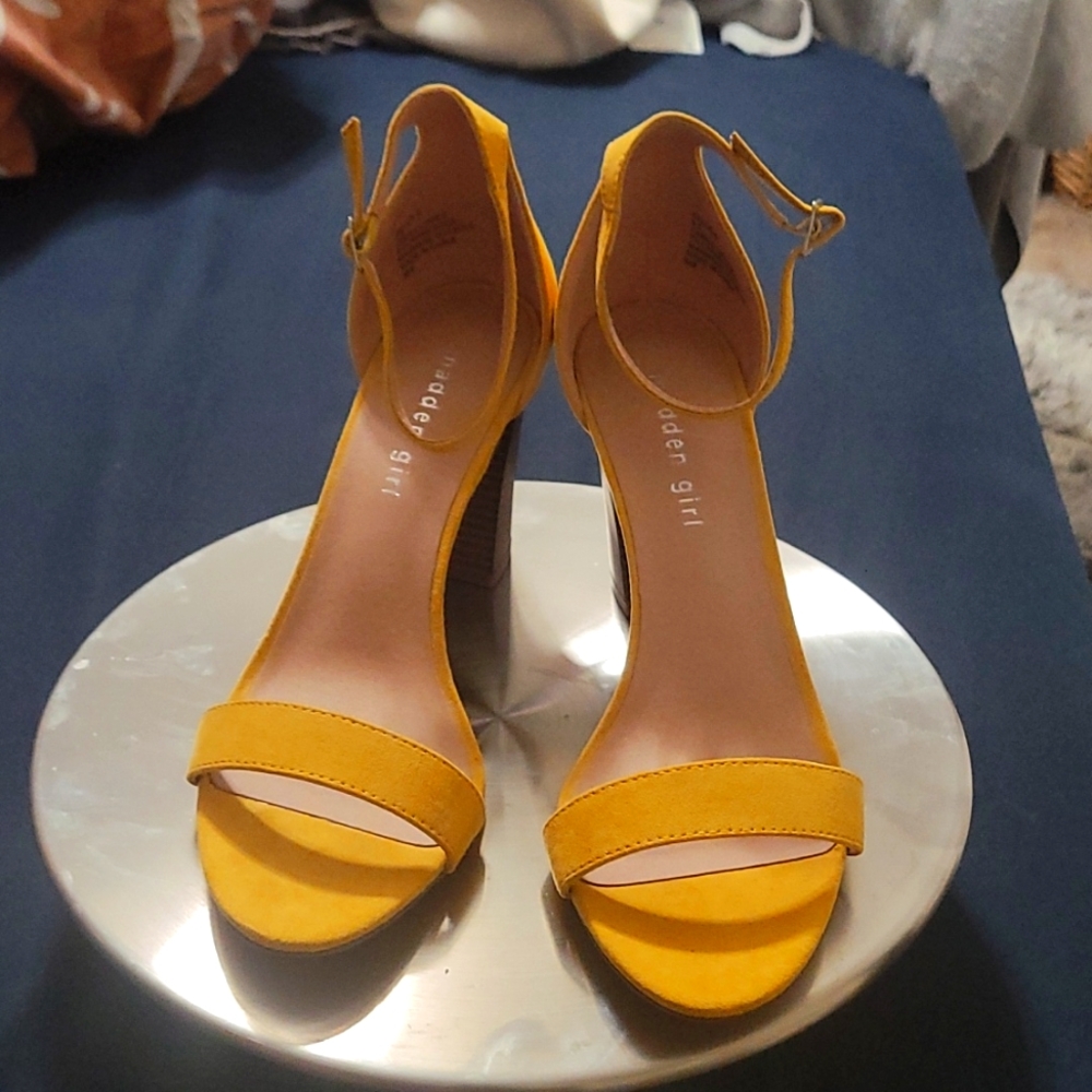 Madden Girl block heel